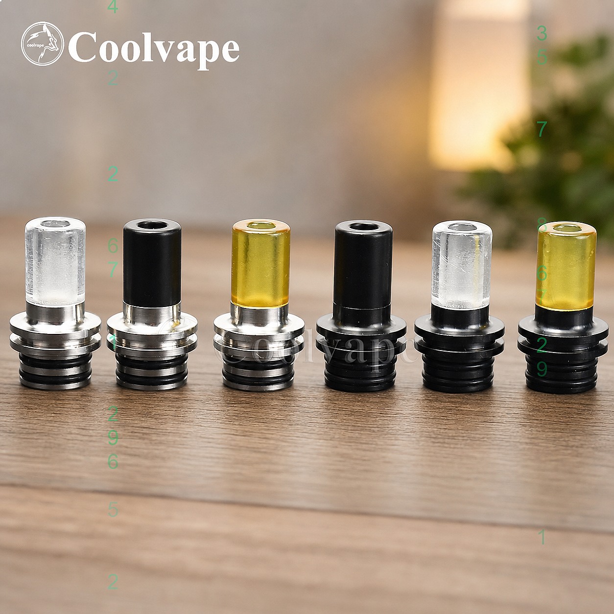 510 MTL Drip Tip Heat Resistan - Vape Accessory review and price