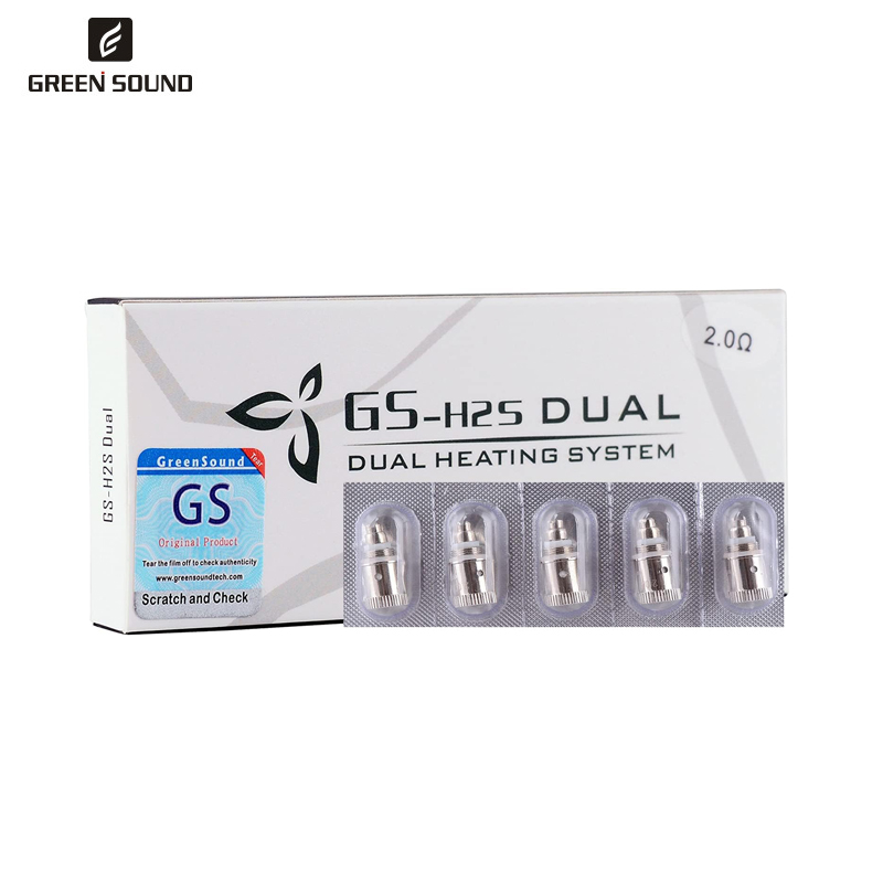 5pcs/pack Genuine GS H2S Dual  - Vaping Area review and price
