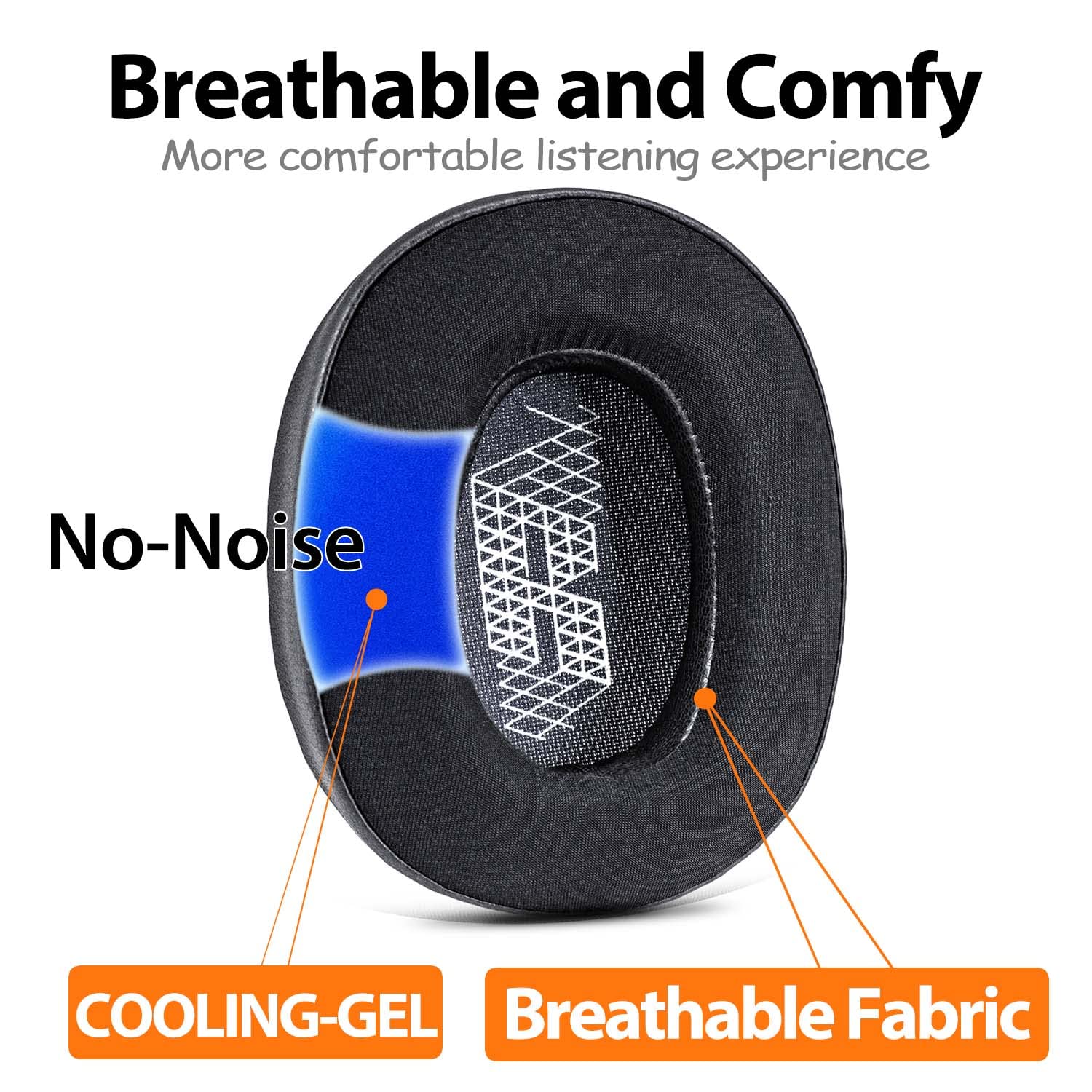 Cooling Gel Replacement Ear Cu - Sennheiser Headphone Momentum 4 review and price