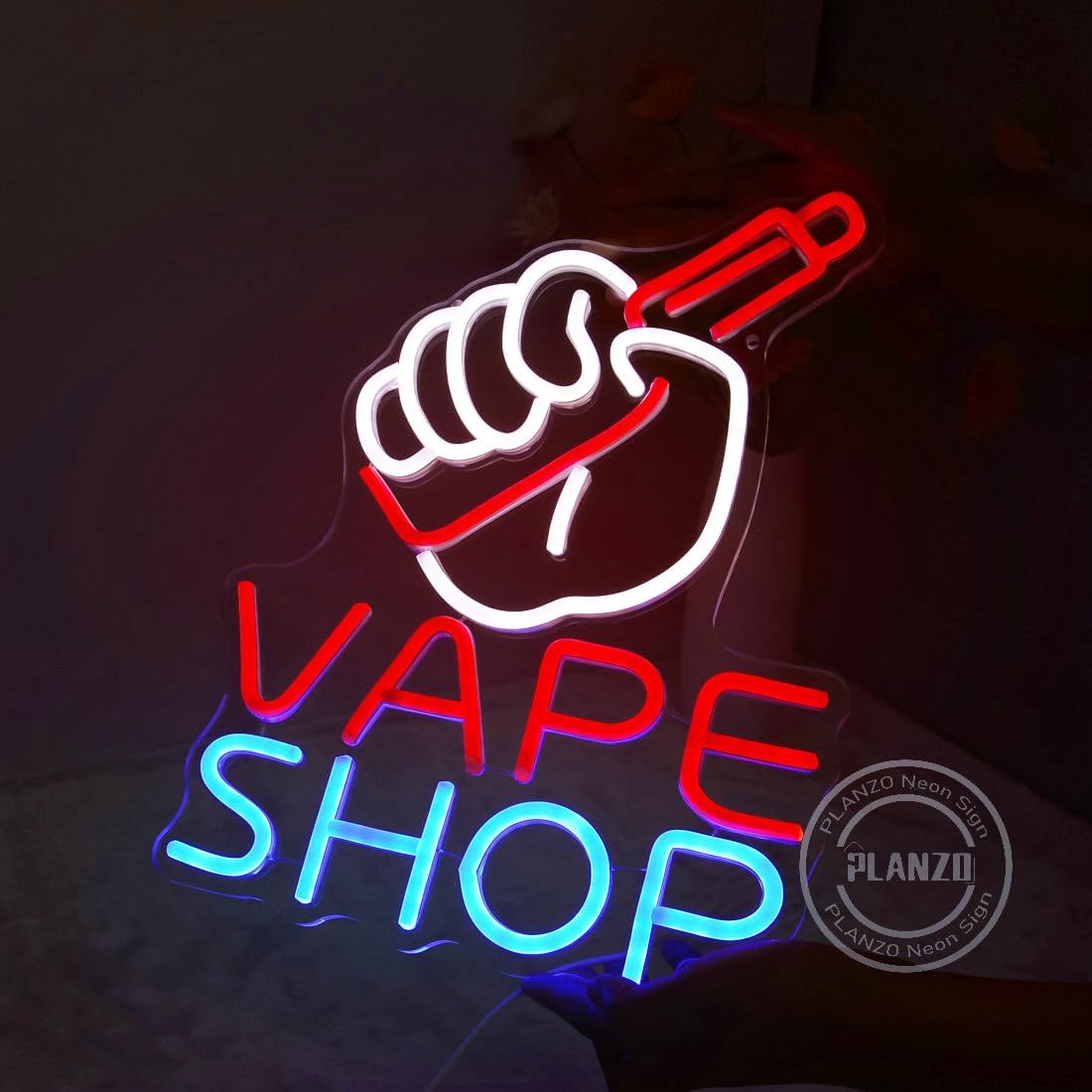 VAPE Shop Neon Sign for Smoke  - Vaping Store review and price