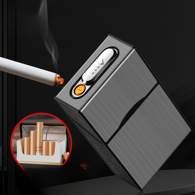 2 In 1 20 Cigarette Case Light - Accessories Experts Vape review and price