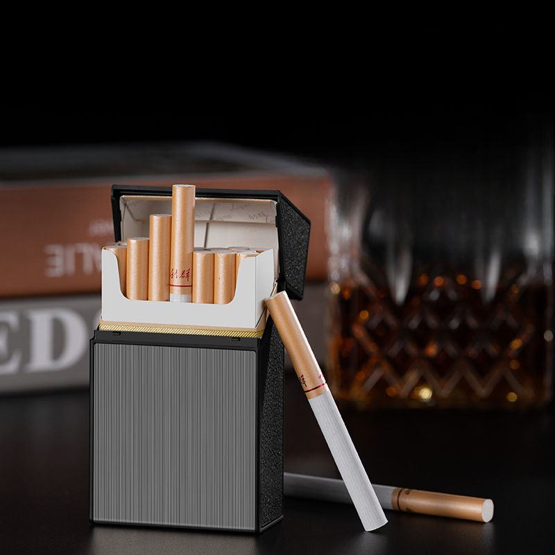 2 In 1 20 Cigarette Case Light - Accessories Experts Vape review and price