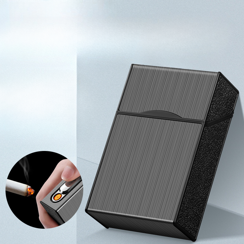 2 In 1 20 Cigarette Case Light - Accessories Experts Vape review and price