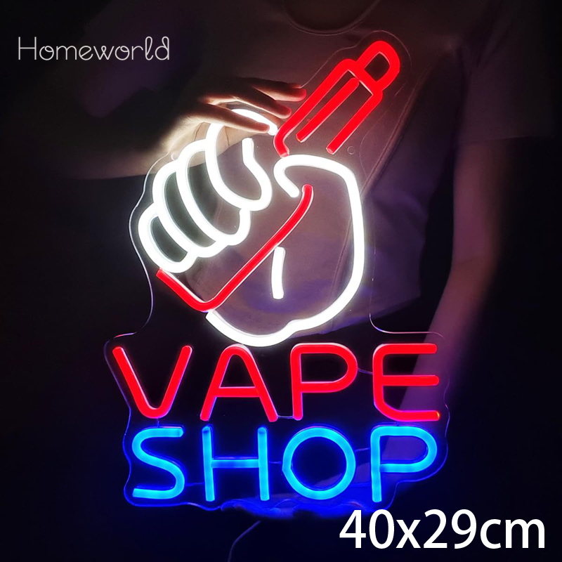 VAPE Shop Neon Sign for Smoke  - Vaping Store review and price