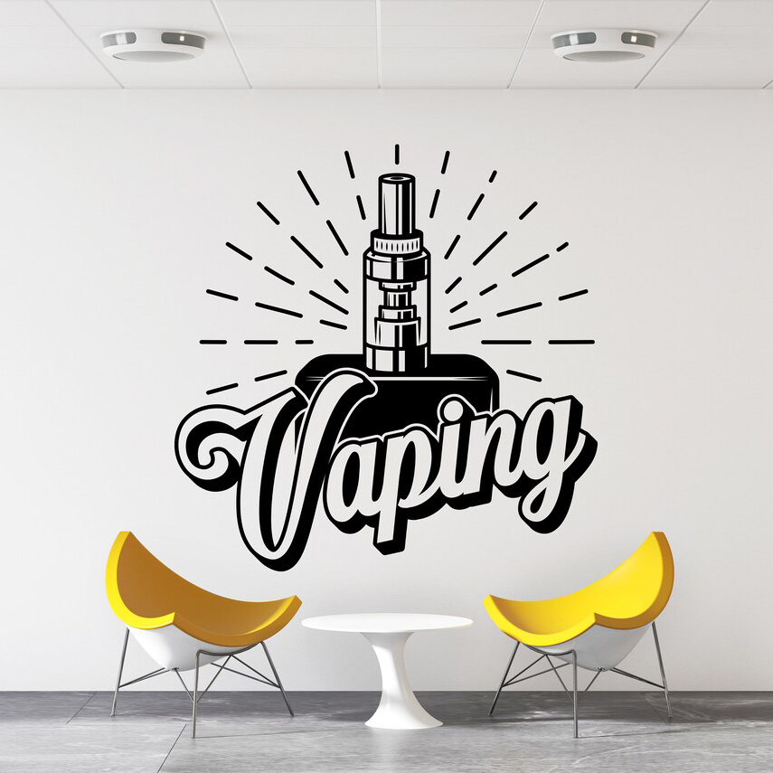Vape Shop Wall Decal Window St - Vaping Store review and price