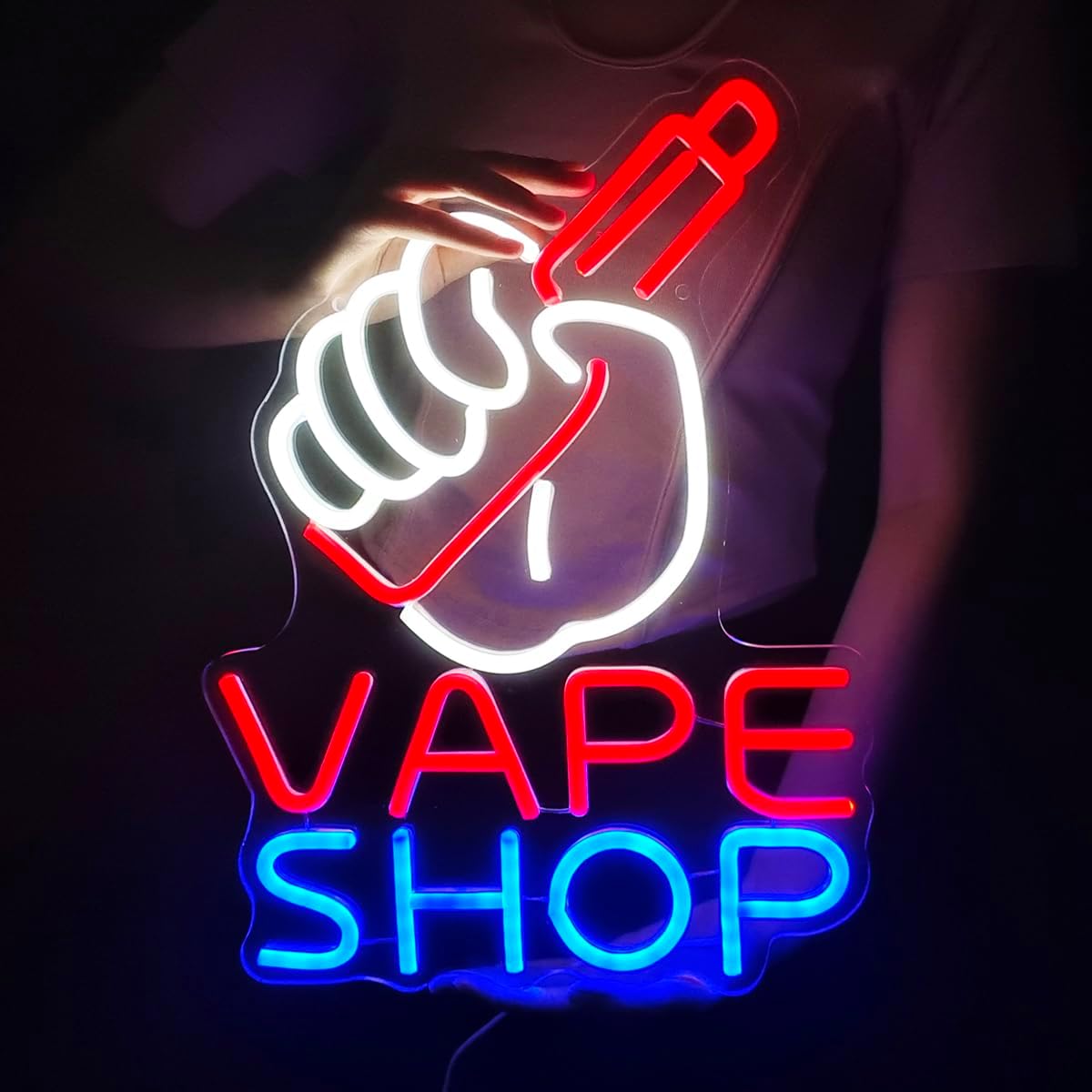 VAPE Shop Neon Sign for Smoke  - Vaping Store review and price