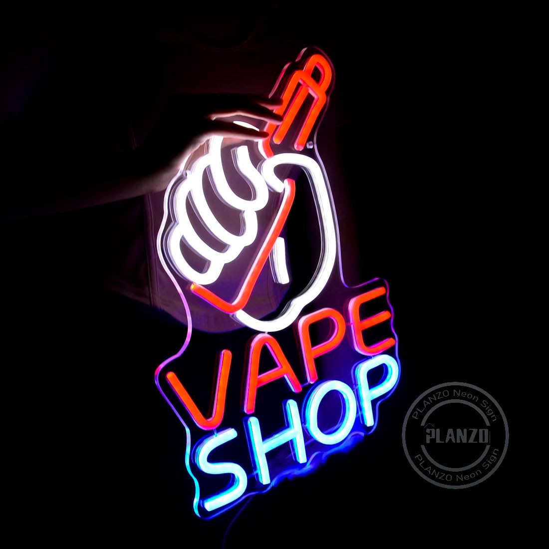 VAPE Shop Neon Sign for Smoke  - Vaping Store review and price