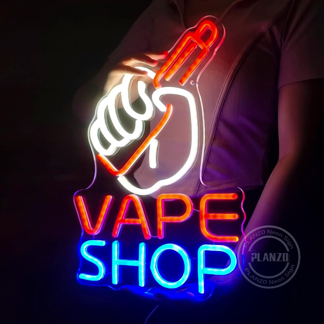 VAPE Shop Neon Sign for Smoke  - Vaping Store review and price