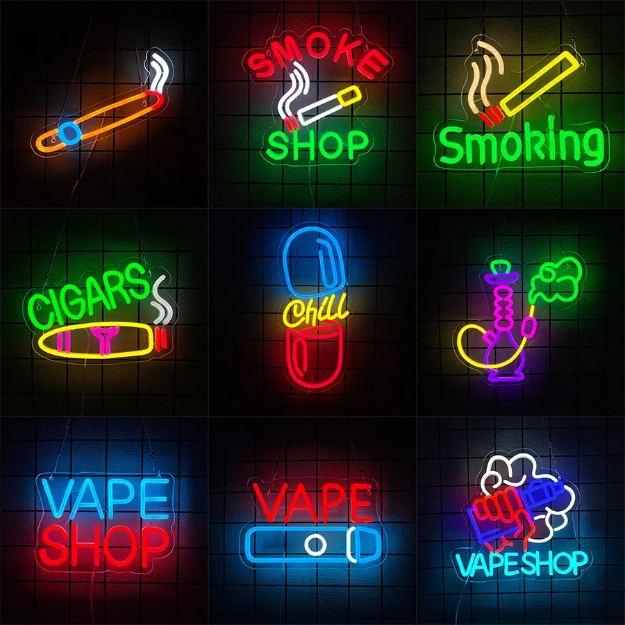 USB Bright Led Advertising Dis - Vaping Shop review and price